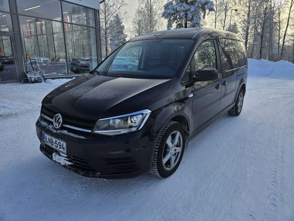 Volkswagen Caddy Maxi 2016 Musta