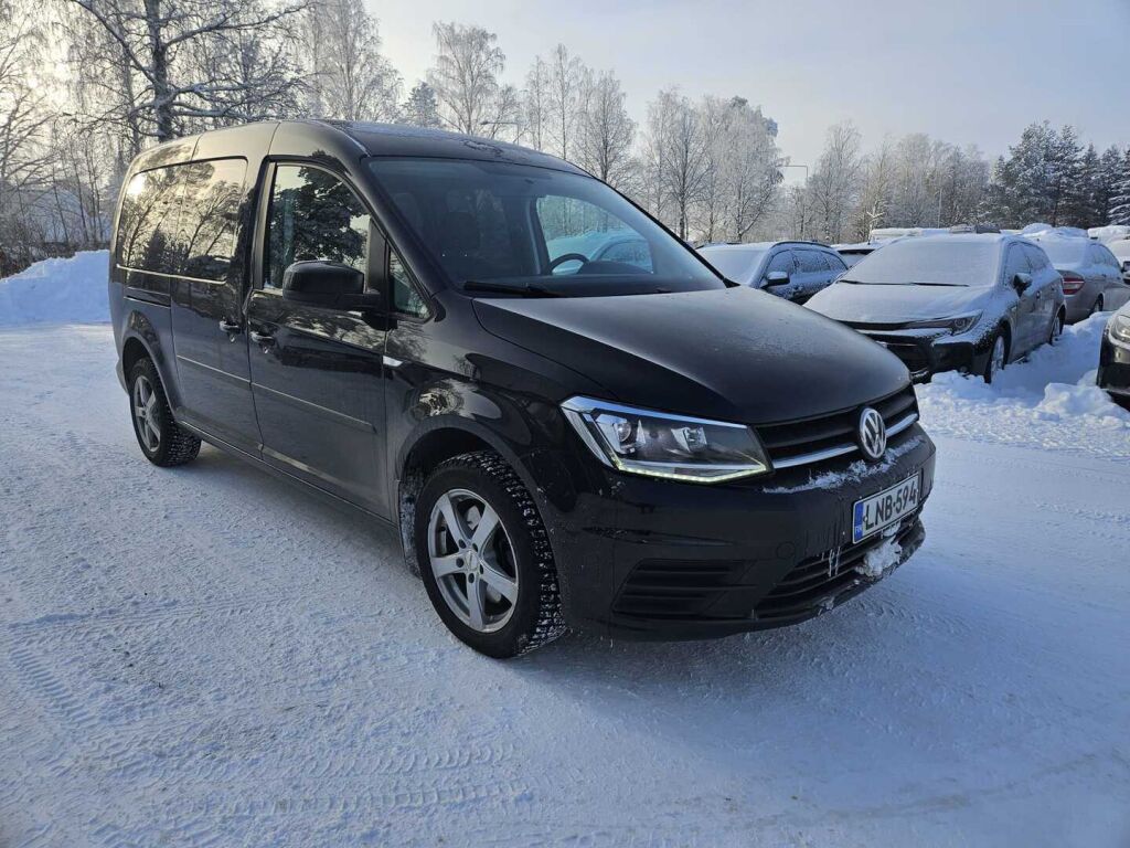 Volkswagen Caddy Maxi 2016 Musta