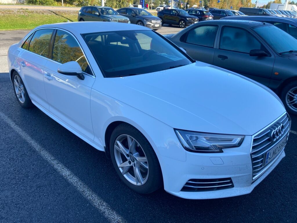Audi A4 2016 Valkoinen