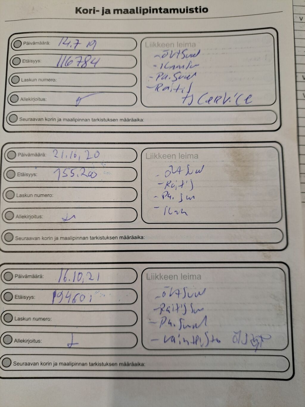 Ford Transit Custom 2016 Musta