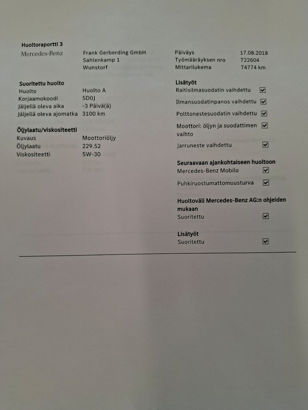 Mercedes-Benz C 2016 Sininen