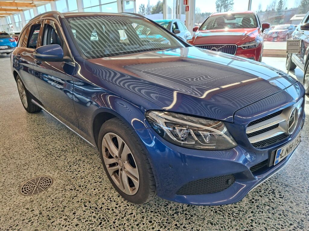 Mercedes-Benz C 2016 Sininen