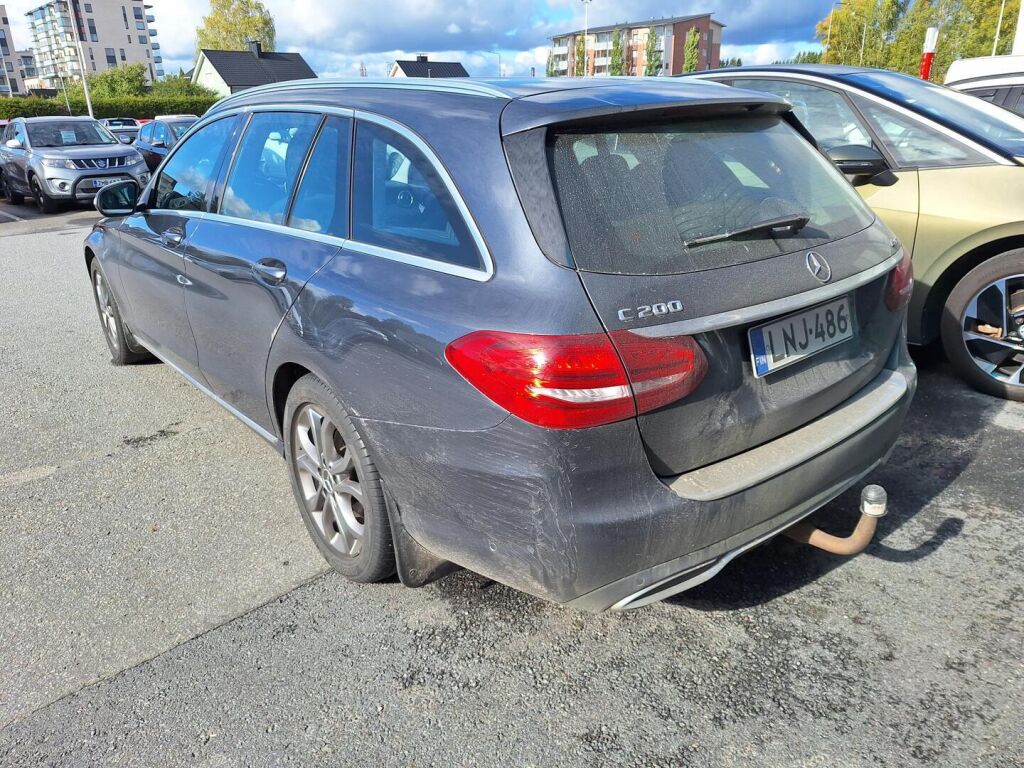 Mercedes-Benz C 2016 Harmaa