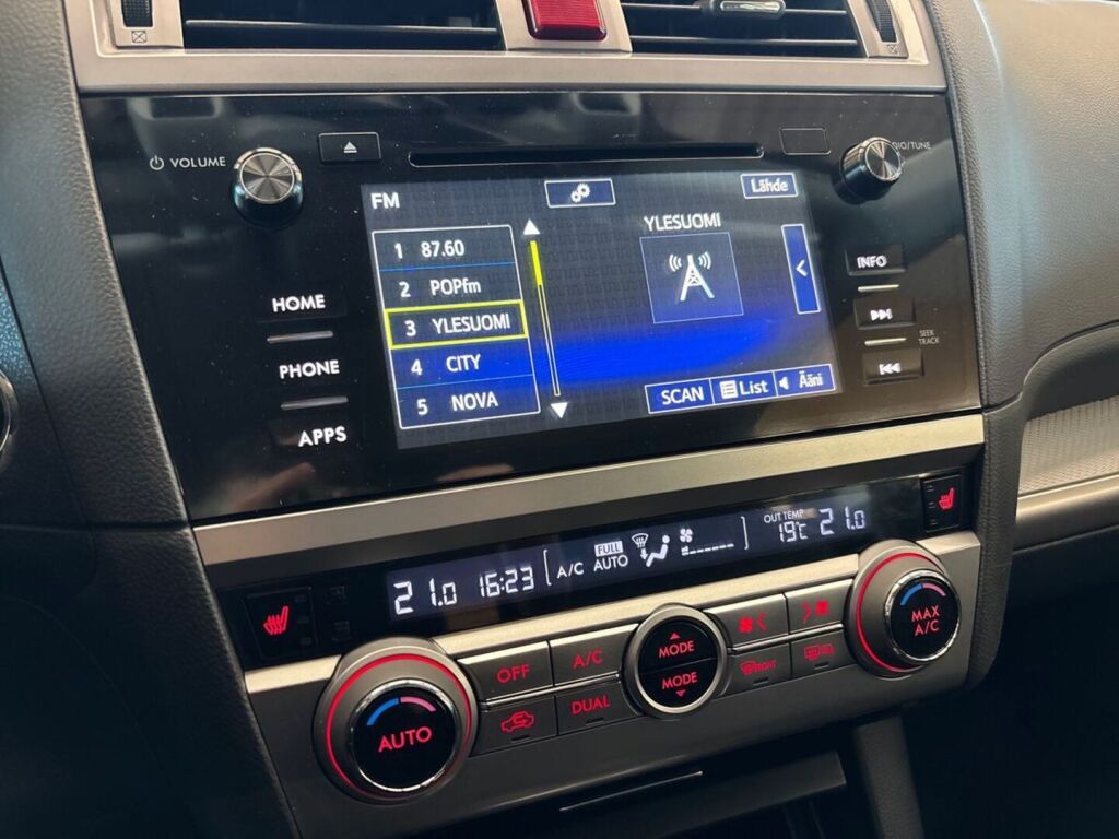 Subaru Outback 2016 Punainen