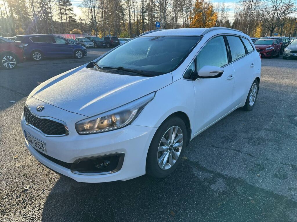 Kia Ceed 2016 Valkoinen