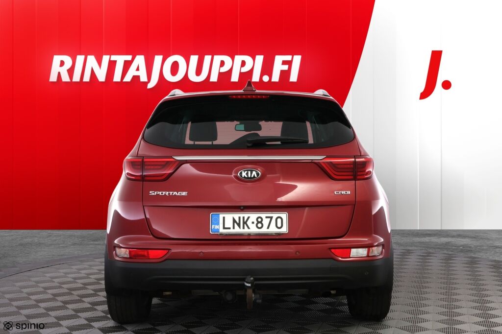 Kia Sportage 2017 Punainen