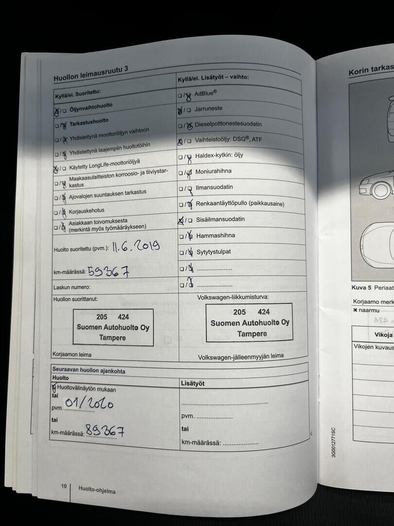 Volkswagen Passat 2016 Keltainen