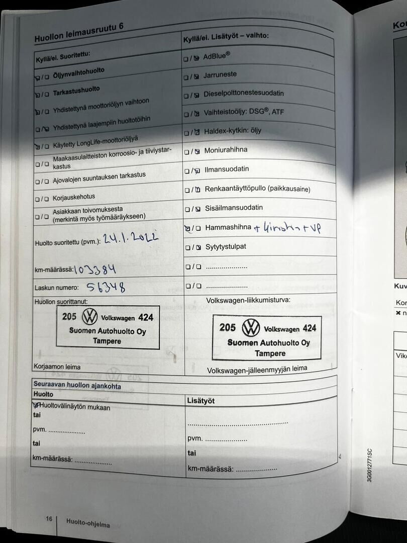 Volkswagen Passat 2016 Keltainen