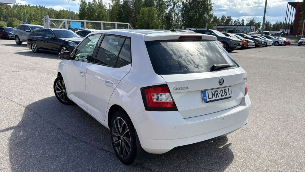 Skoda Fabia 2017 Valkoinen