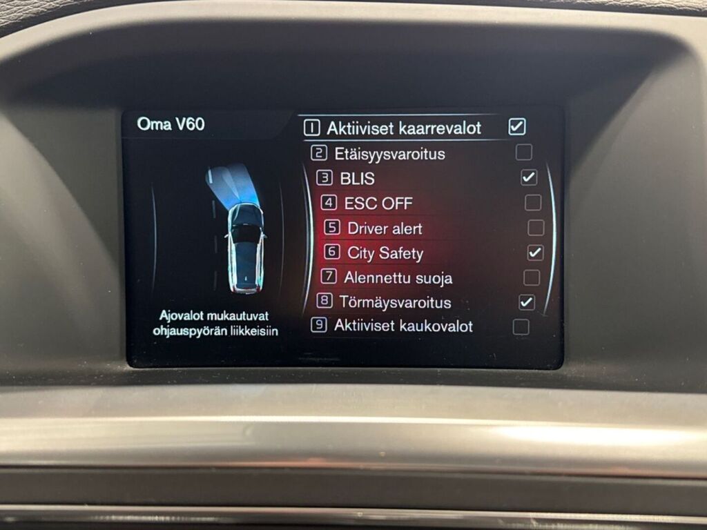 Volvo V60 2017 Sininen