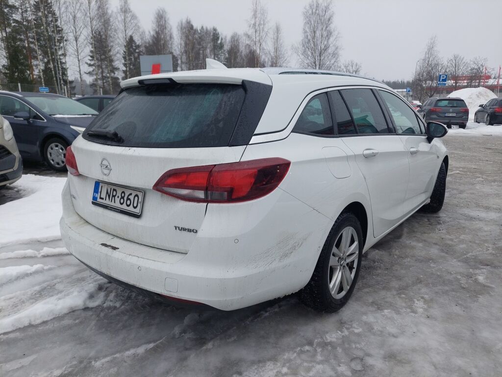 Opel Astra 2017 Valkoinen