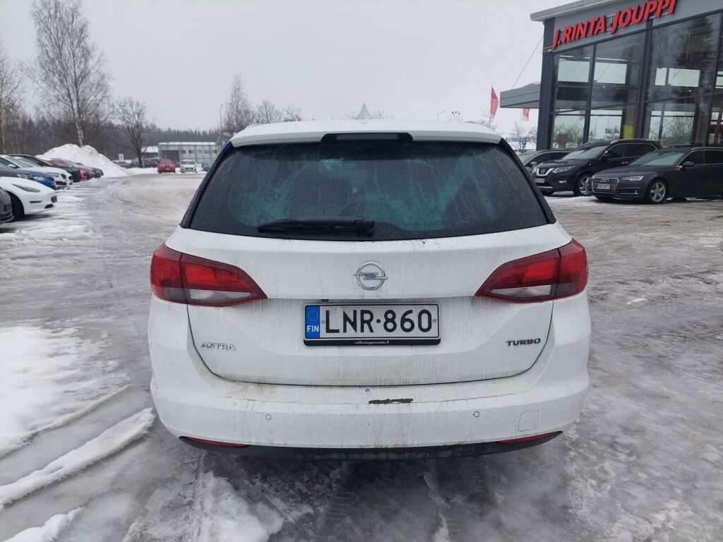 Opel Astra 2017 Valkoinen