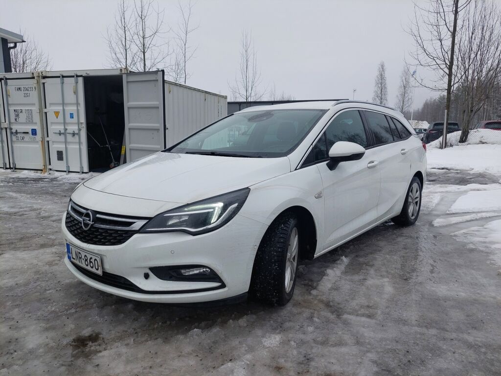 Opel Astra 2017 Valkoinen
