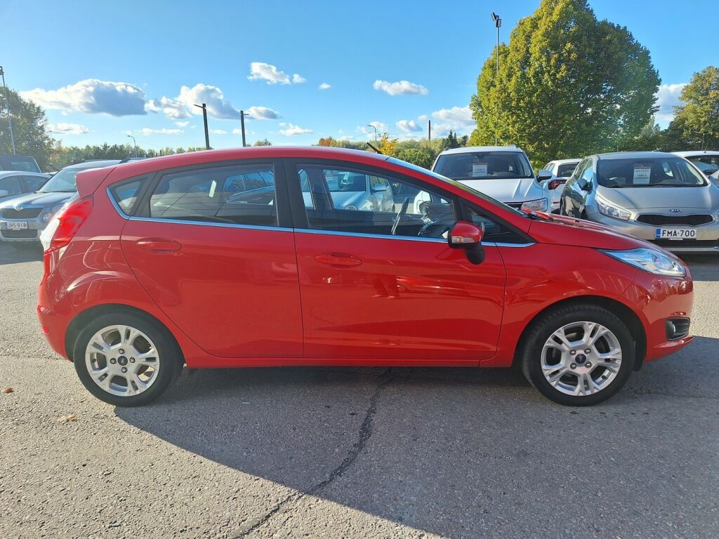 Ford Fiesta 2017 Punainen