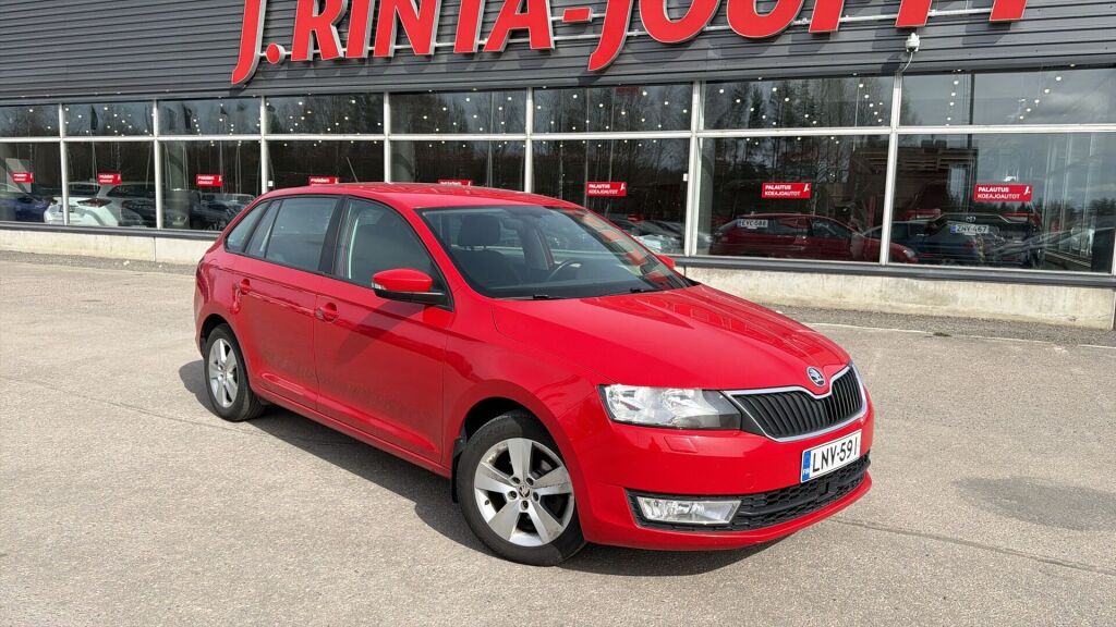 Skoda Rapid 2017 Punainen