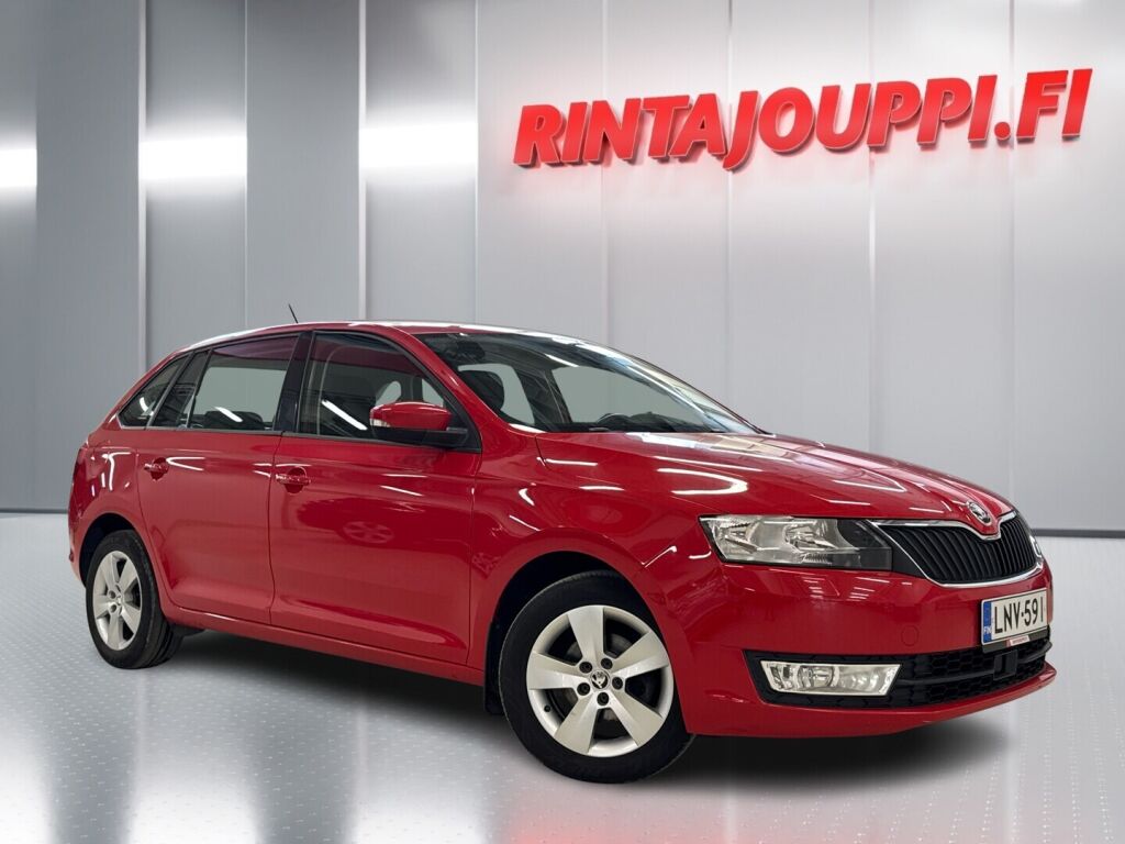 Skoda Rapid 2017 Punainen