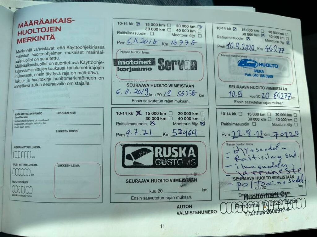 Nissan NV400 2017 Valkoinen