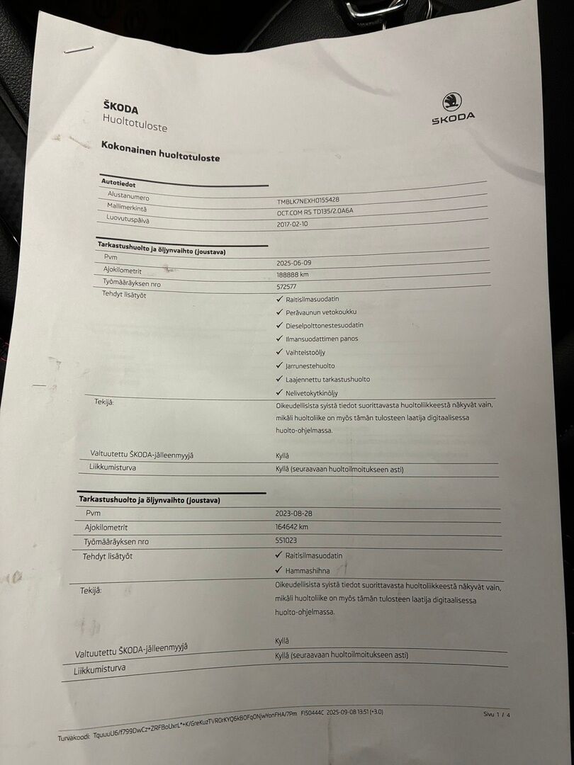 Skoda Octavia 2017 Harmaa