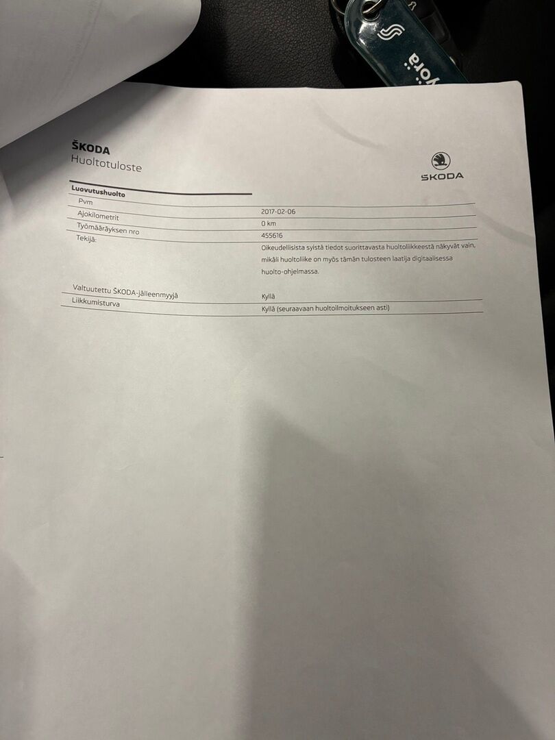 Skoda Octavia 2017 Harmaa