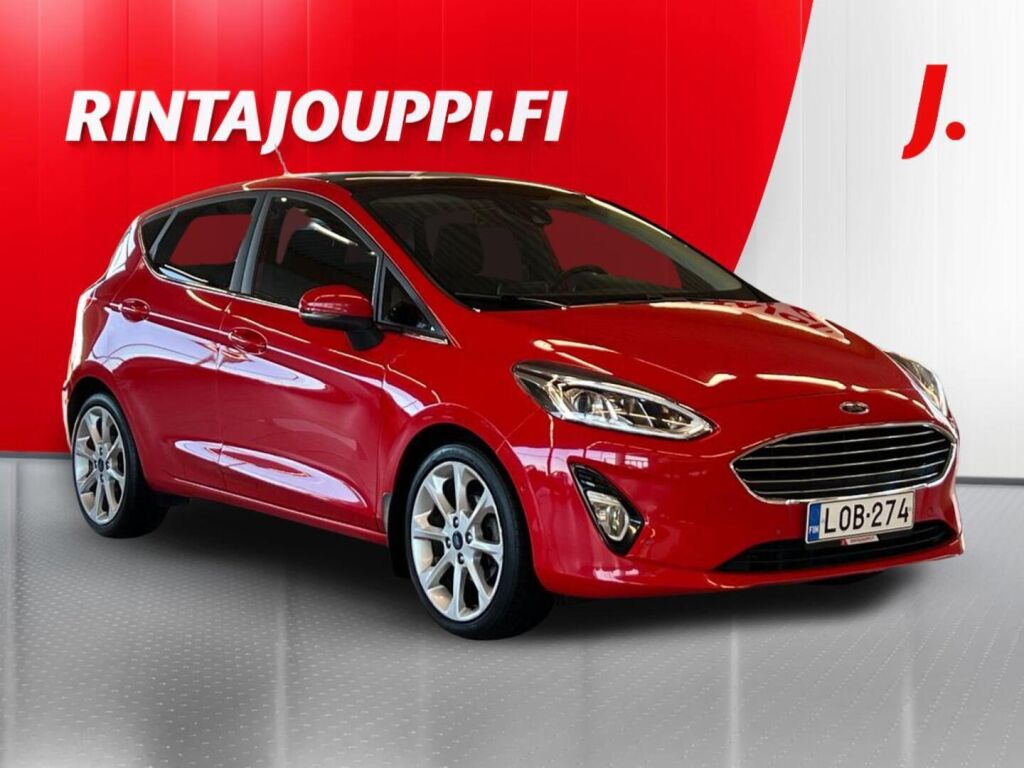 Ford Fiesta 2017 Punainen