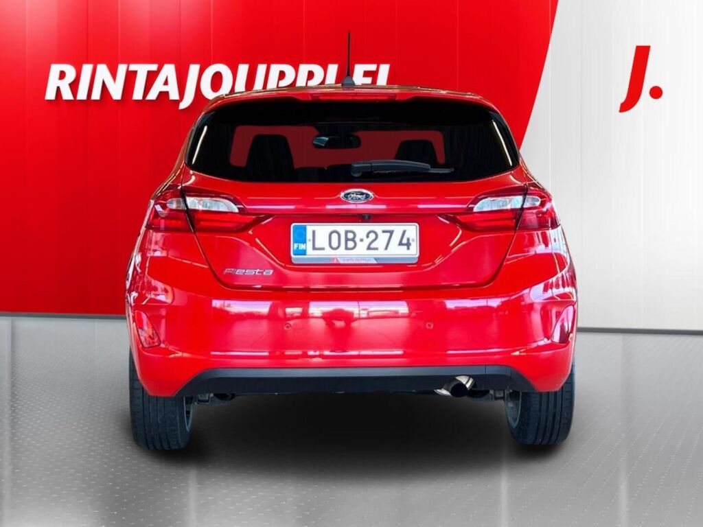 Ford Fiesta 2017 Punainen