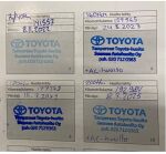 Toyota Avensis 2017 Metallinhohto Punainen