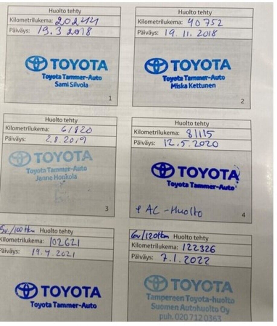 Toyota Avensis 2017 Metallinhohto Punainen