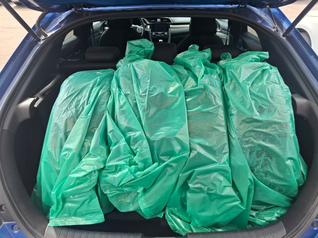 Honda Civic 2018 Sininen