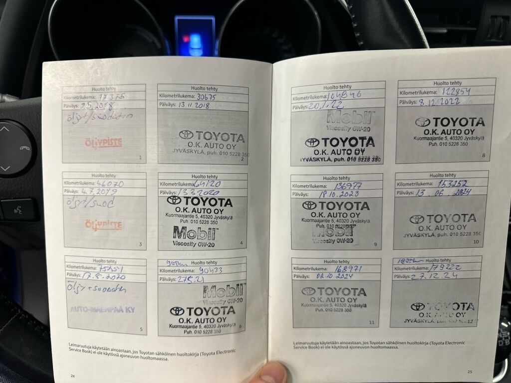 Toyota Auris 2017 Sininen