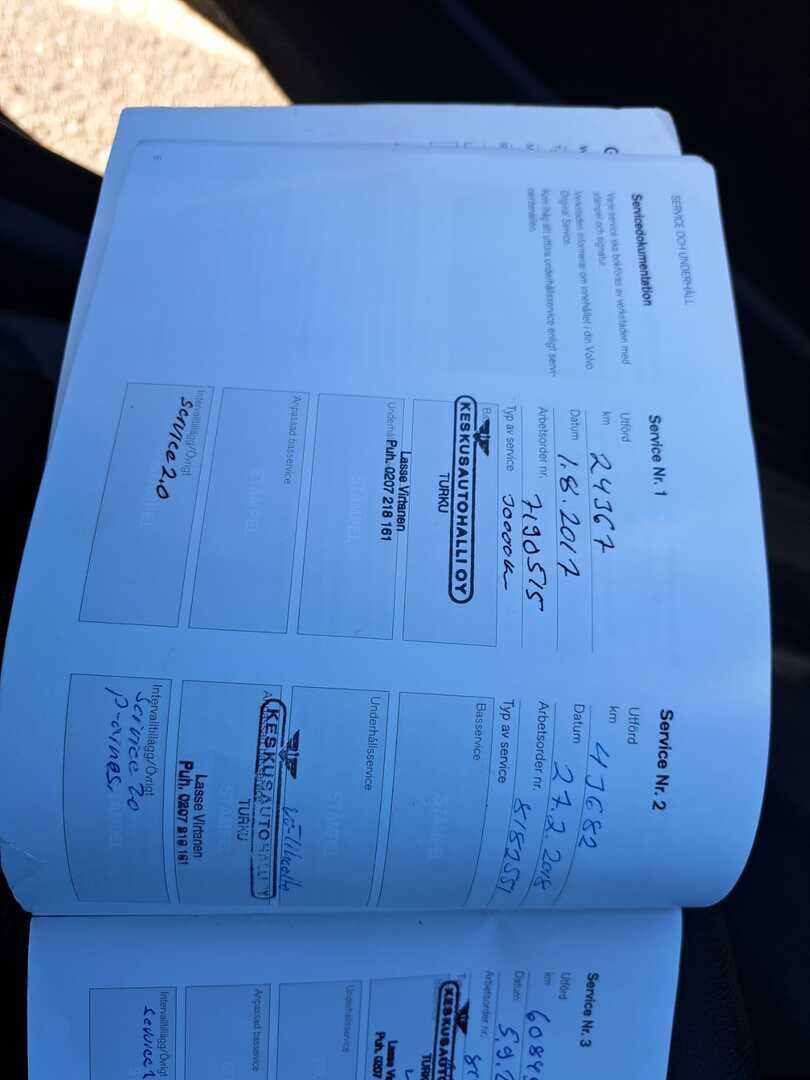 Volvo S80 2016 Musta