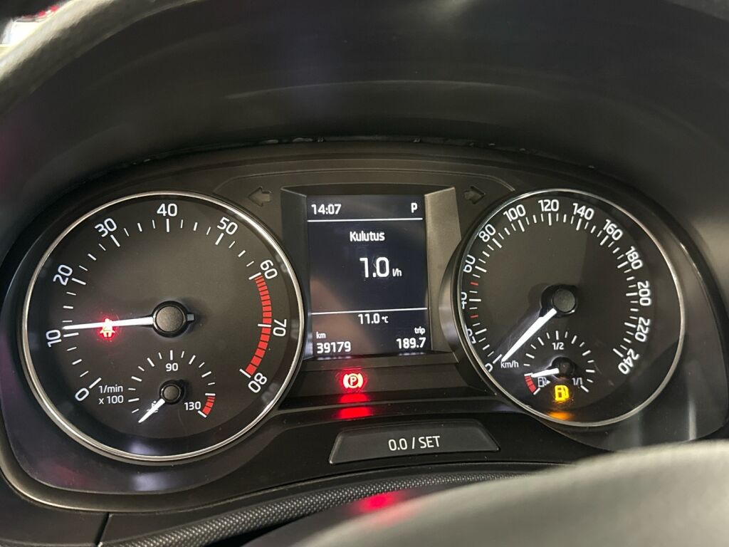 Skoda Fabia 2018 Sininen