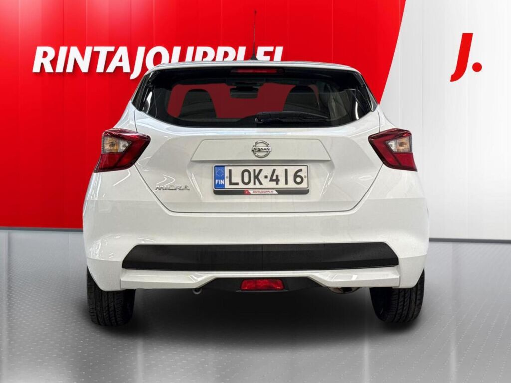 Nissan Micra 2018 Valkoinen