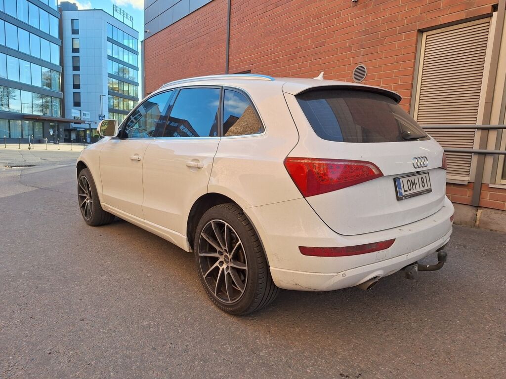 Audi Q5 2009 Valkoinen