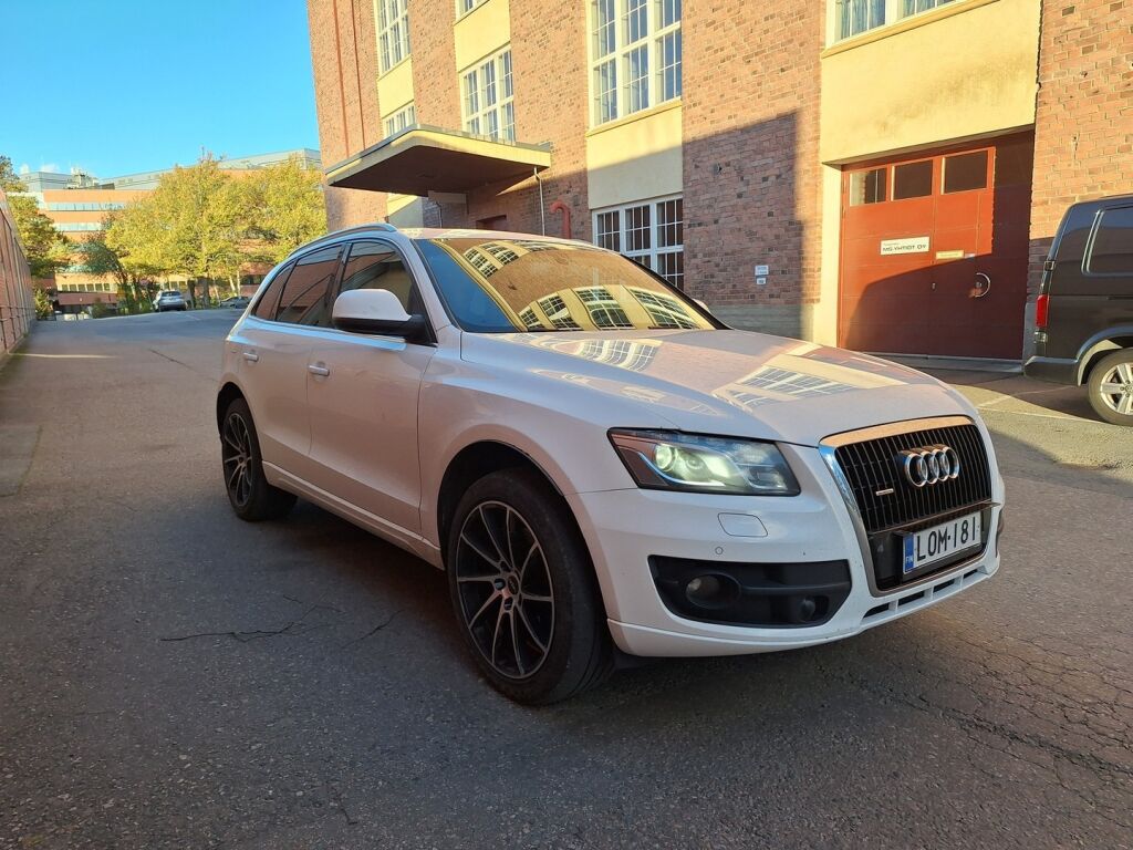 Audi Q5 2009 Valkoinen
