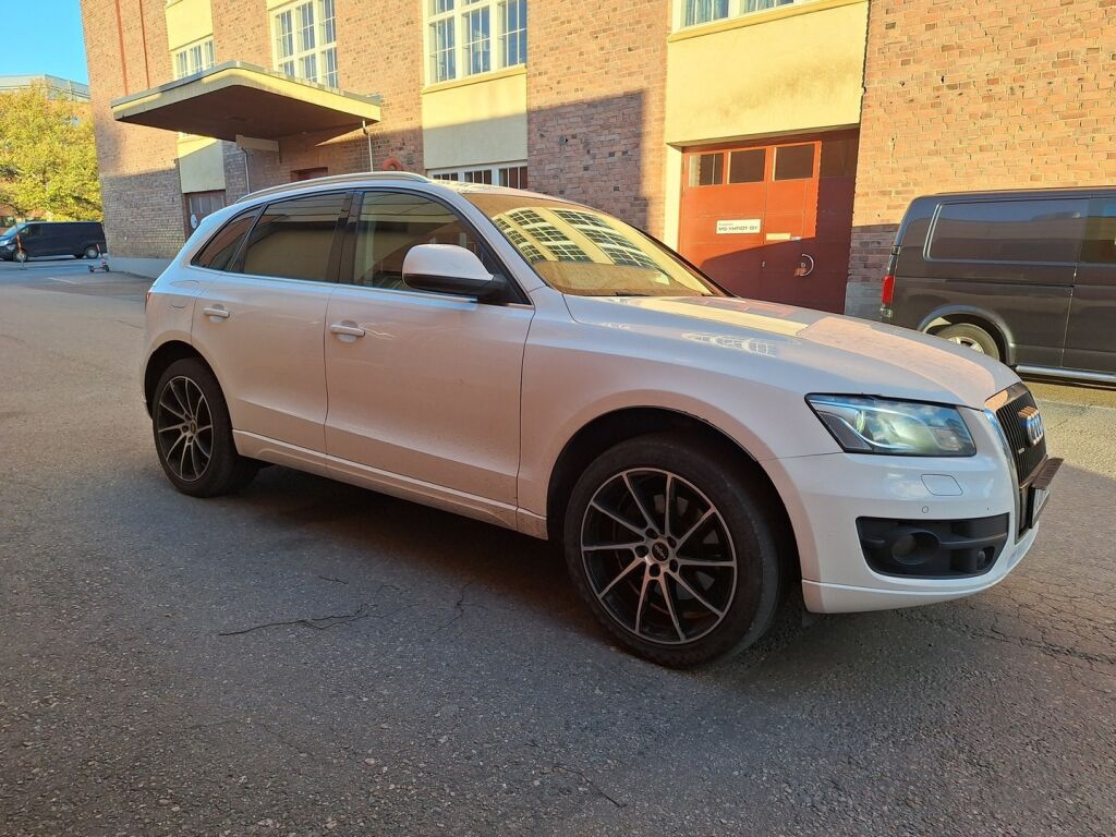 Audi Q5 2009 Valkoinen