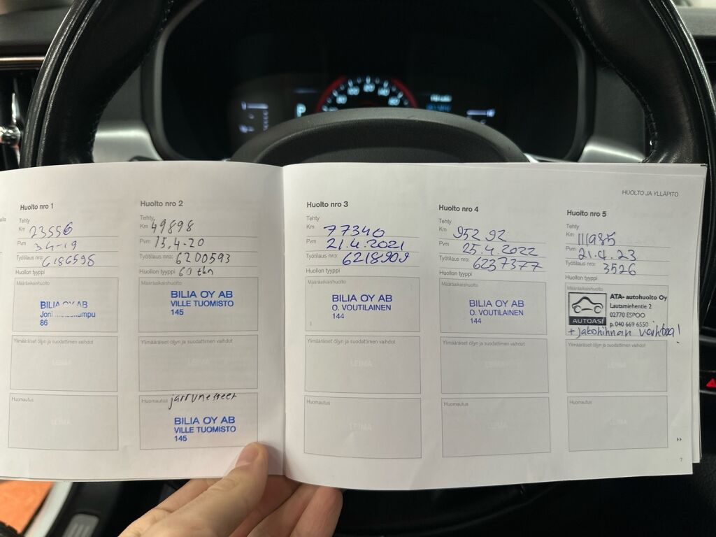 Volvo V90 2018 Valkoinen