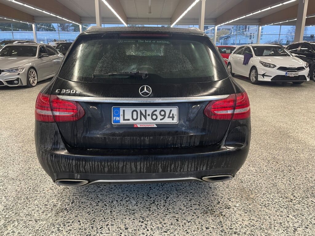 Mercedes-Benz C 2018 Musta