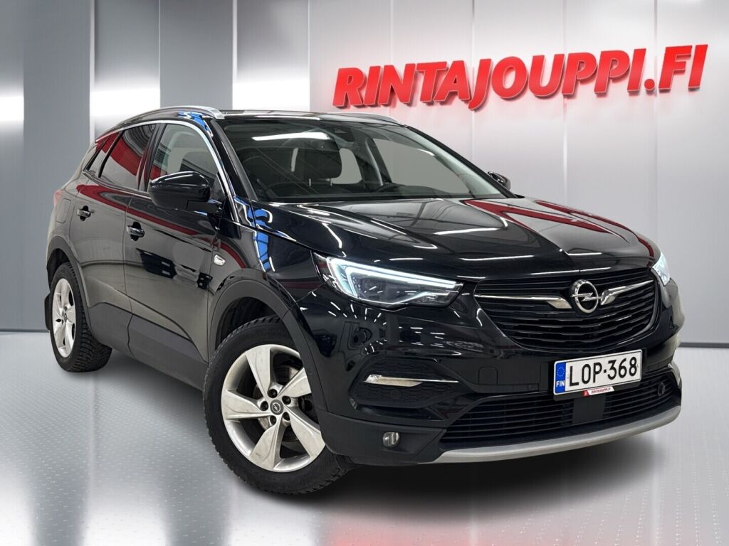 Opel Grandland X 2018 Musta