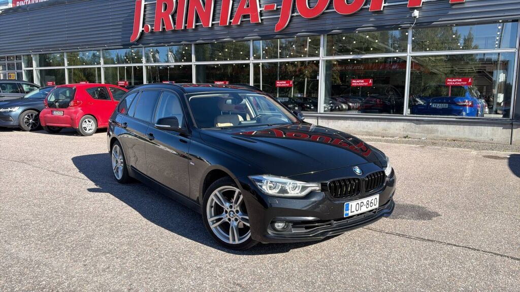 BMW 320 2018 Musta