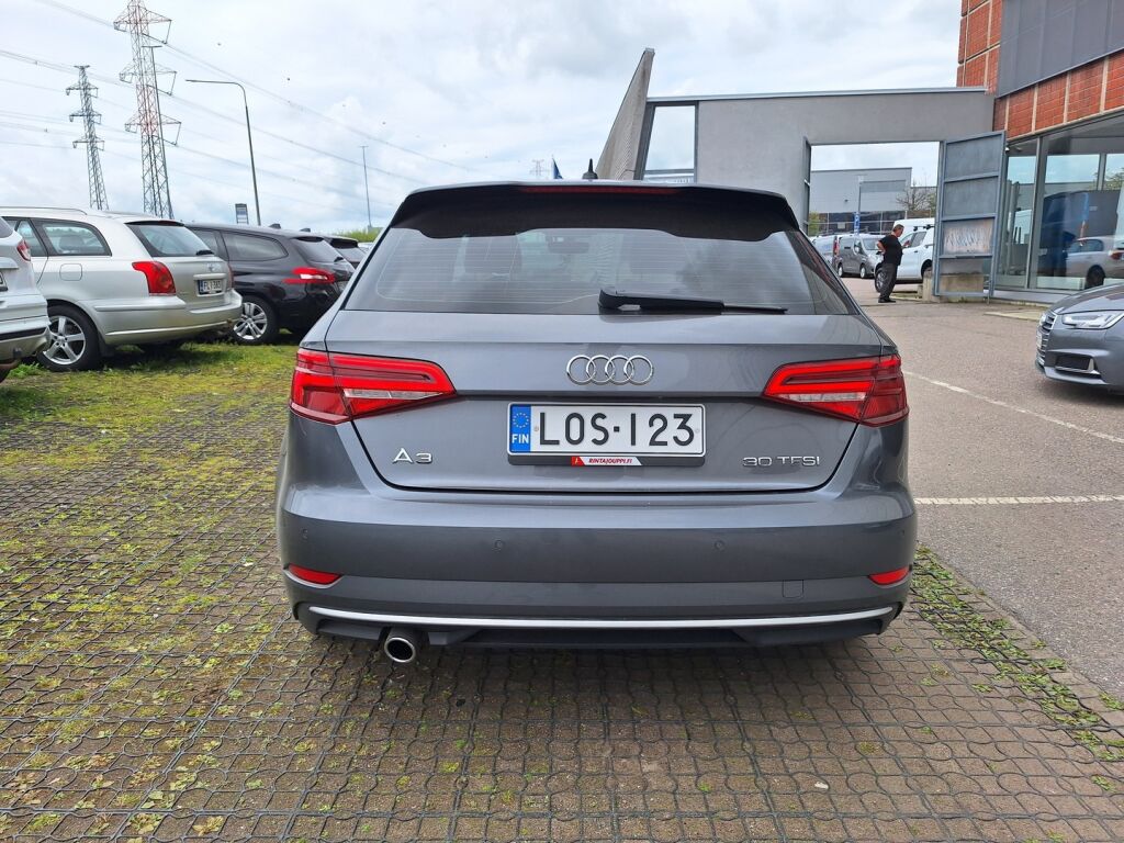 Audi A3 2019 Harmaa