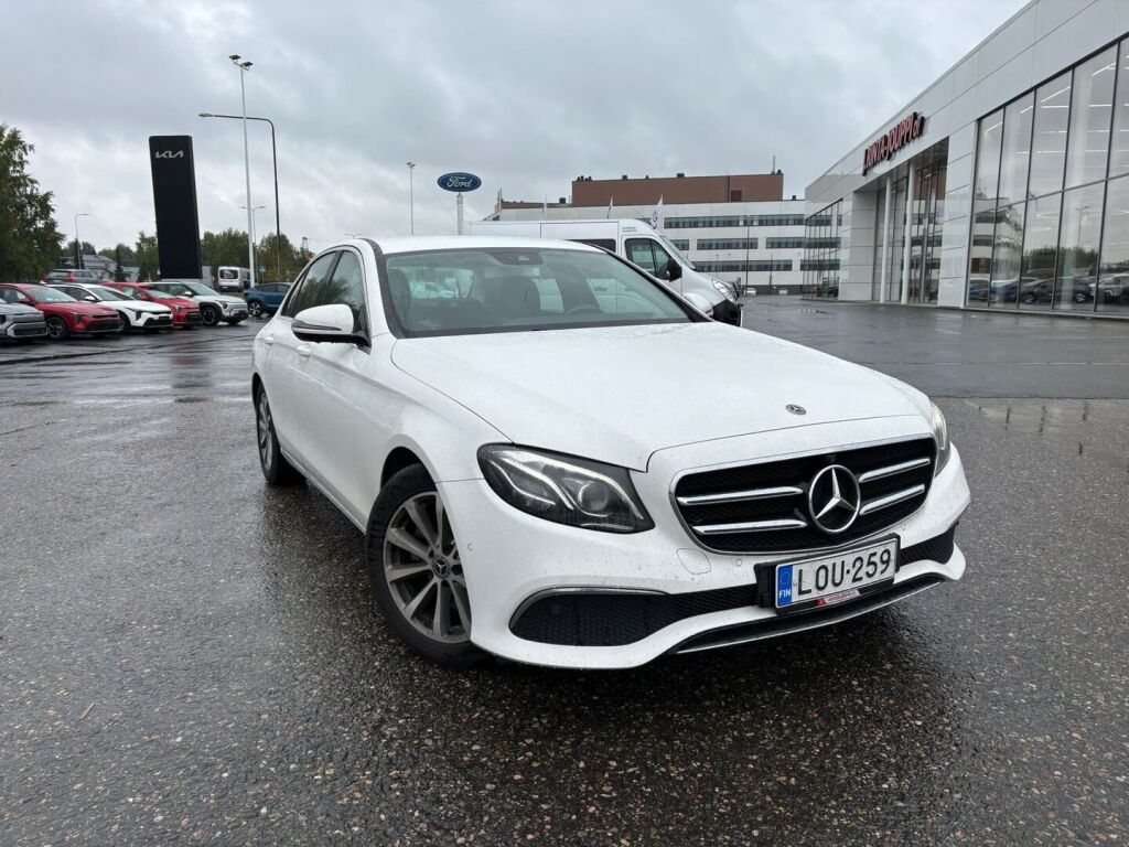 Mercedes-Benz E 2019 Valkoinen