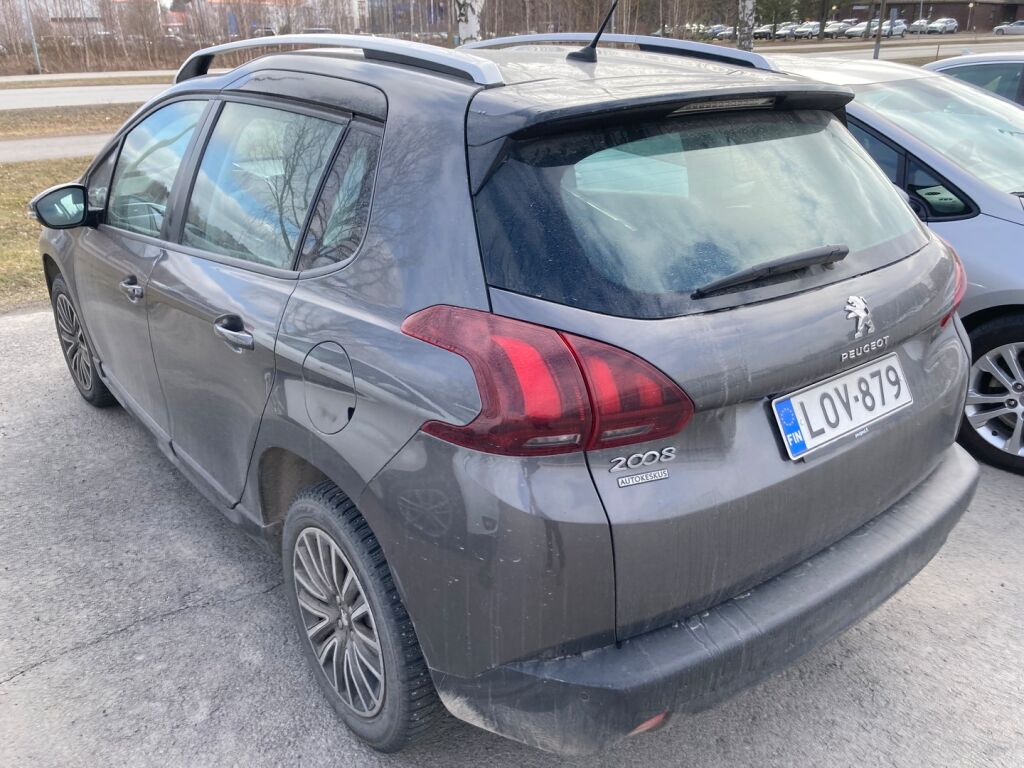 Peugeot 2008 2018 Metallinhohto Harmaa