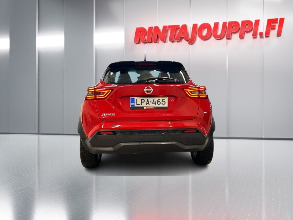 Nissan Juke 2021 Punainen