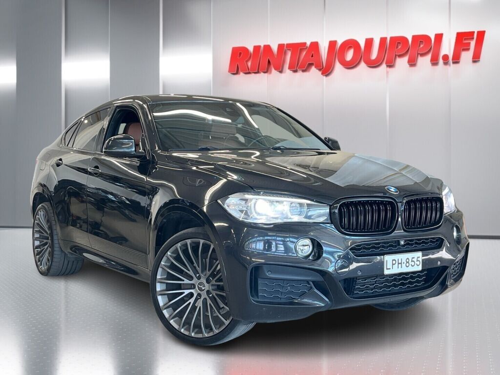 BMW X6 2015 Musta