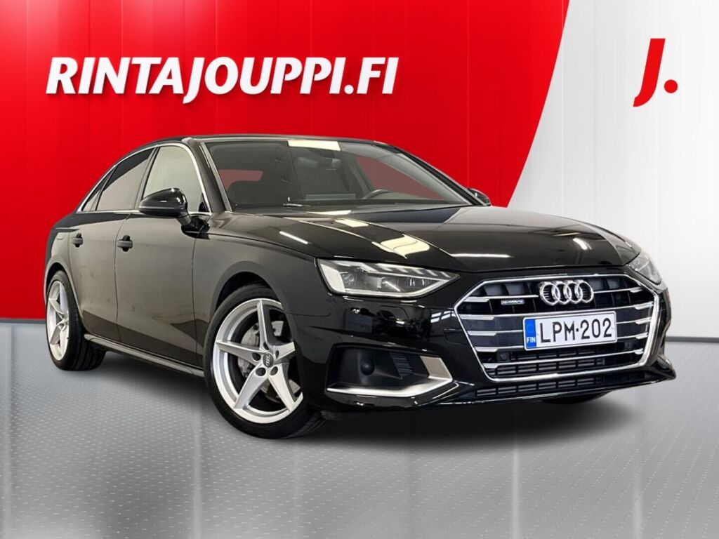 Audi A4 2021 Musta