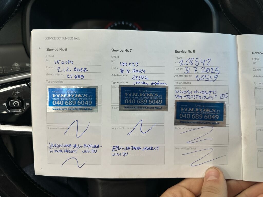 Volvo V90 2018 Valkoinen