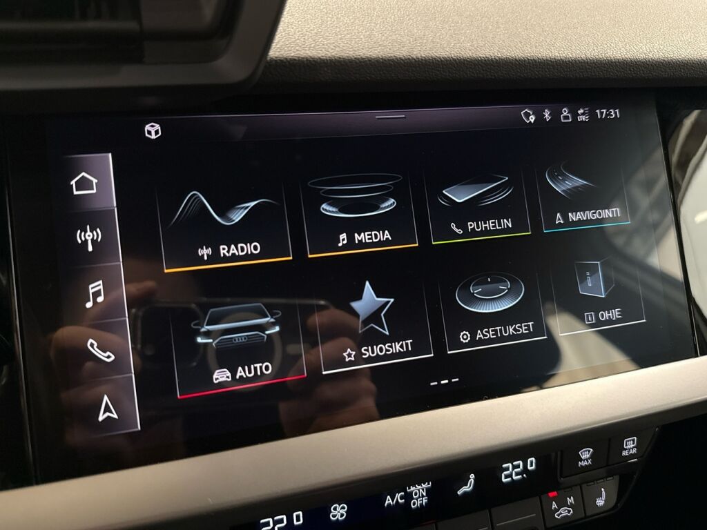 Audi A3 2021 Valkoinen