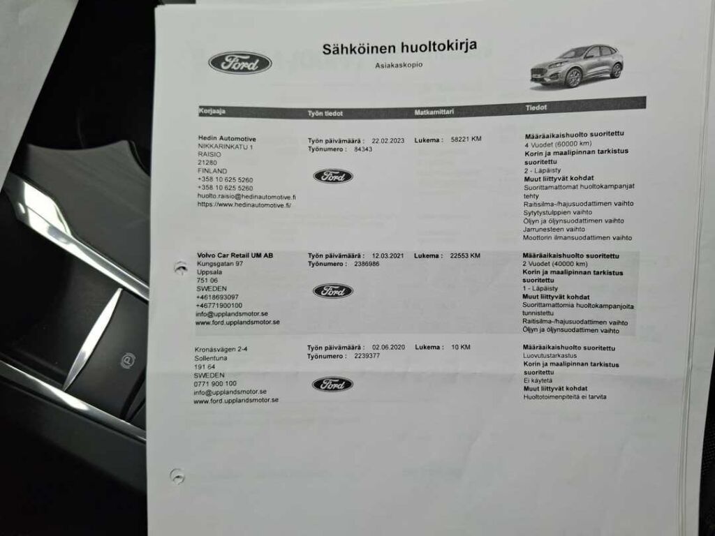 Ford Kuga 2020 Harmaa