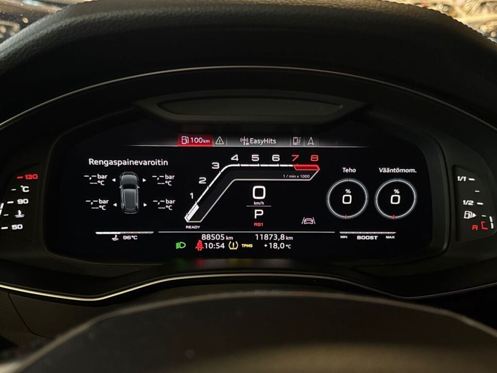 Audi RS6 2020 Musta