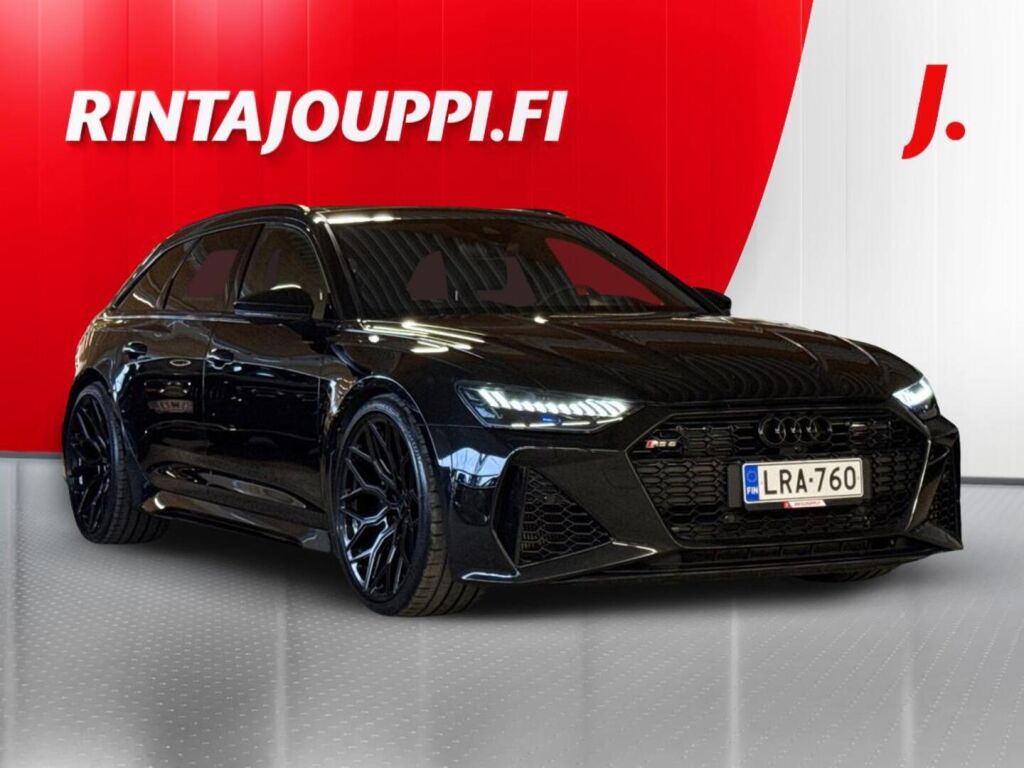 Audi RS6 2020 Musta